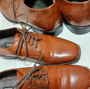 Matching boys & mens dress shoes
